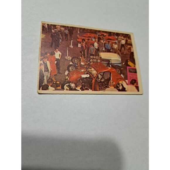 Vintage 1965 Hot Rod Magazine #55 Spec Sheet Hot Rod Dictionary Trading Card - Picture 1 of 2